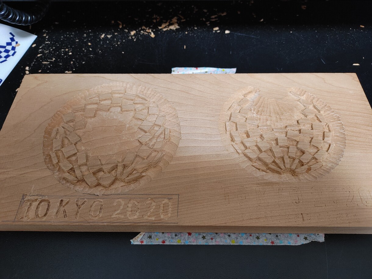 木彫りで家紋や表札を作ります ひとつだけの物をお届けします。 イメージ3