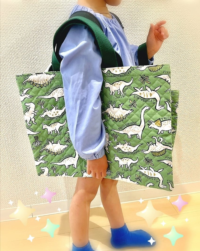 オリジナル【トートバッグ・レッスンバッグ】作ります 入園入学グッズ★縫製代行、サンプル製作お気軽にご相談下さい イメージ2