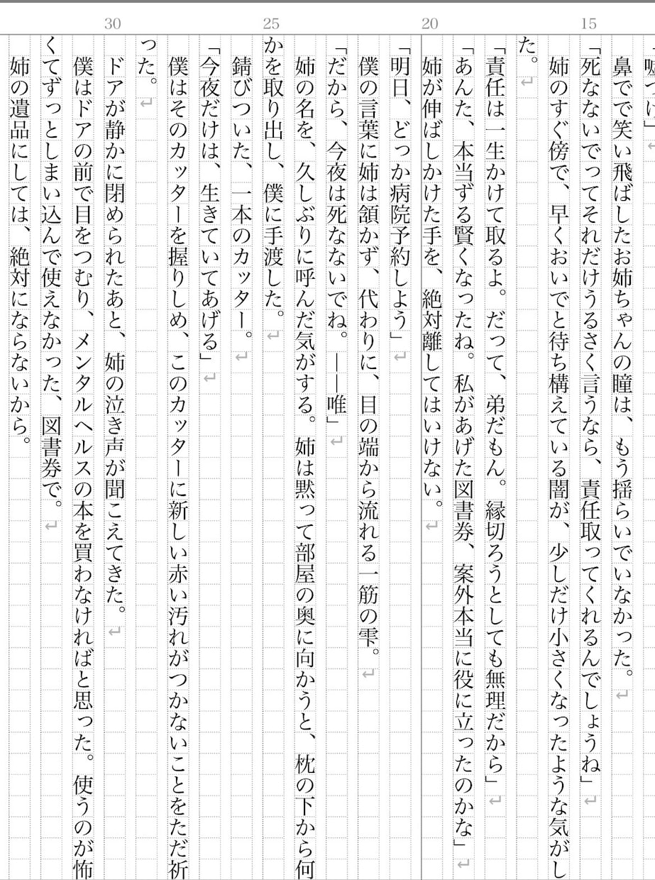 著作権譲渡可！あなたのご希望の小説制作します 漫画やゲームの原作に使用OK！純文学/ホラー/青春/恋愛等 イメージ9
