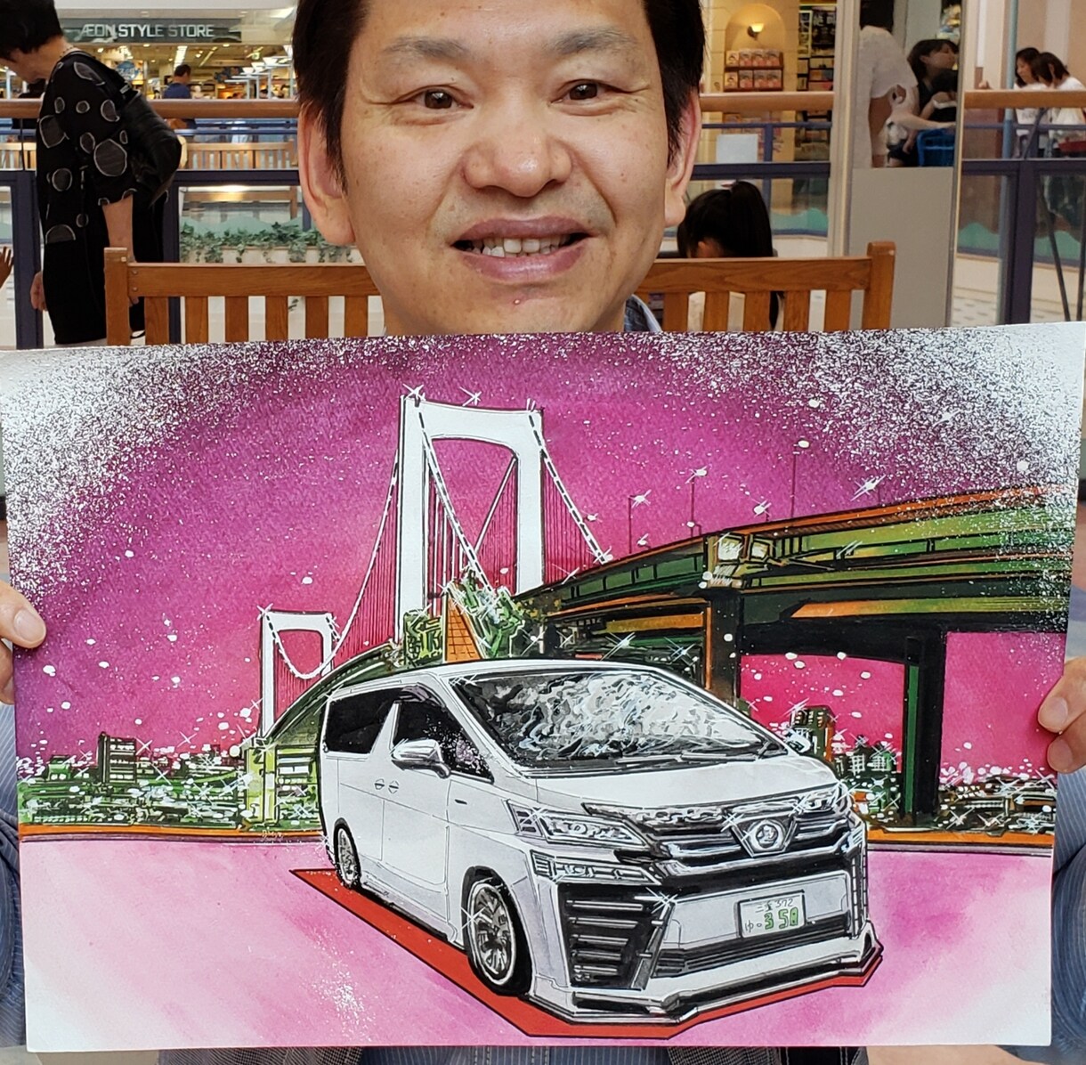 カップルや家族の似顔絵、ギャルコスプレ描きます きらびやかで美人な似顔絵に仕上げます。 イメージ9