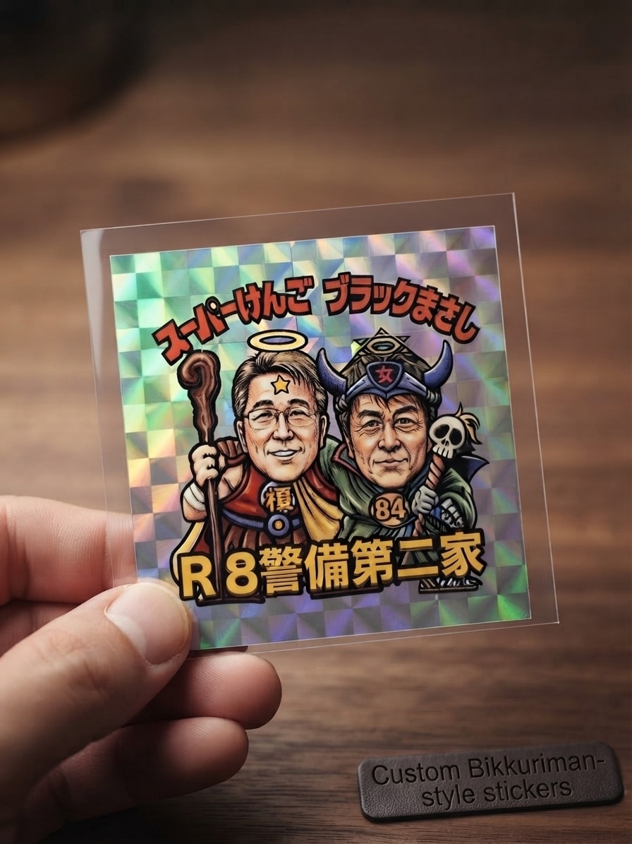 持ち込みデータで、キラキラ等ステッカー作ります あのキラキラシール、子供の写真やイラストなど、記念品に イメージ5