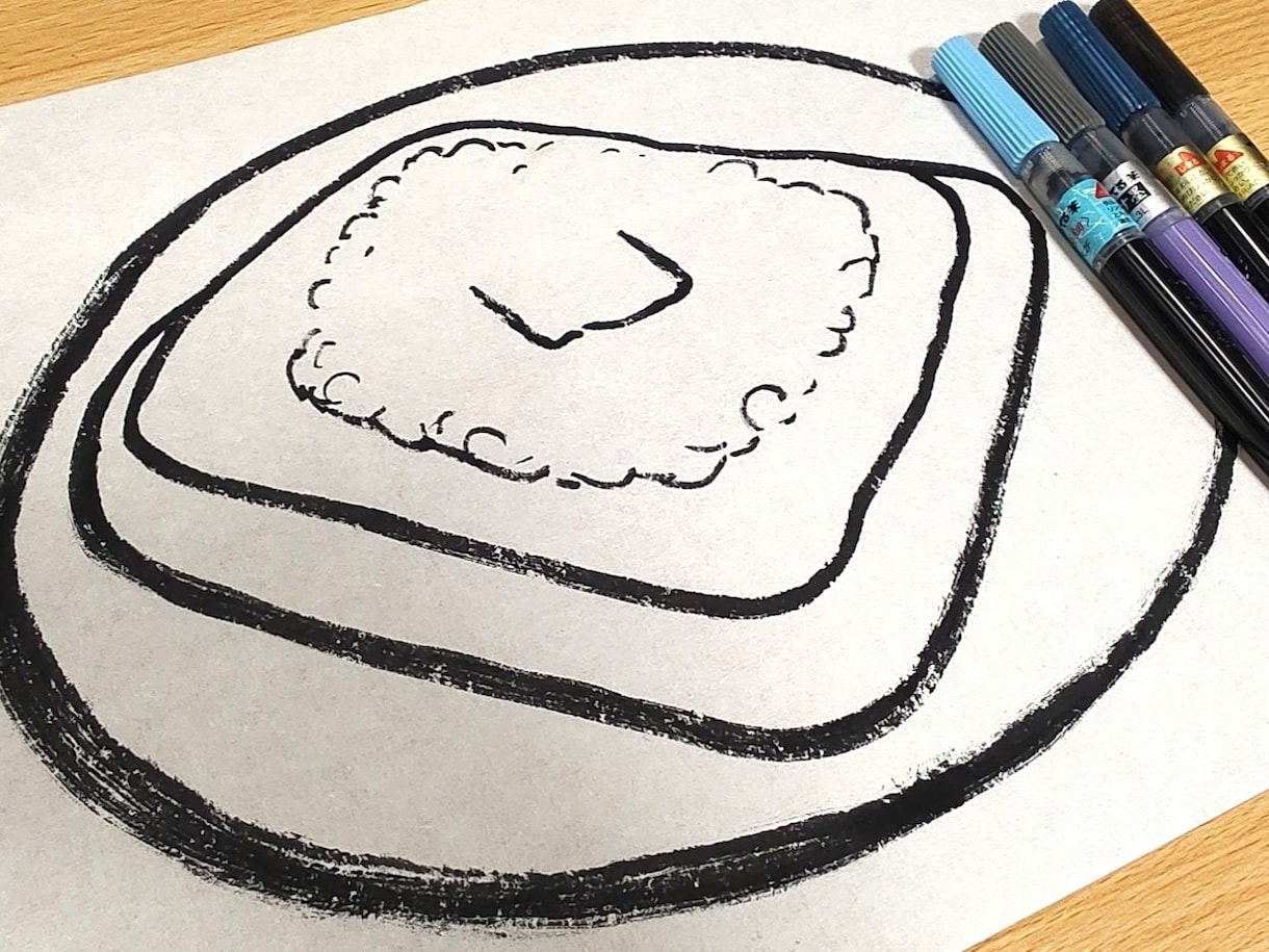 自然食品やレトロな雰囲気の和風イラスト描きます ちょっと空いたスペースに和風の挿絵でイメージアップ! イメージ8