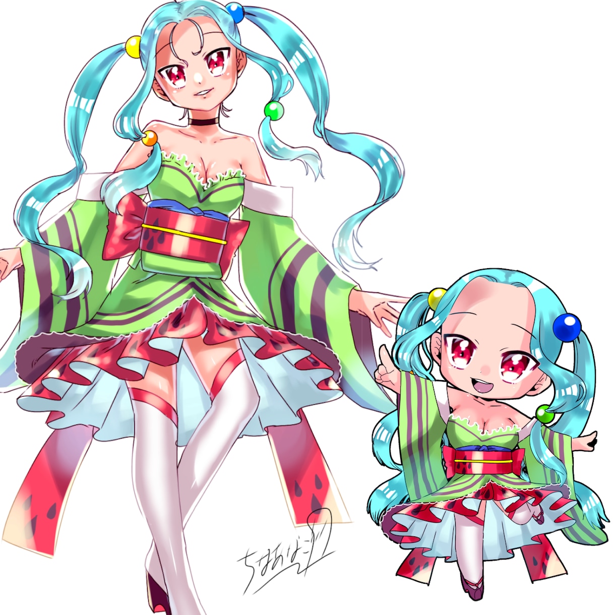 オリジナルキャラクターイラストデザインします 商用可能！オリキャラ/Vチューバー/立ち絵作ってみませんか？ イメージ7