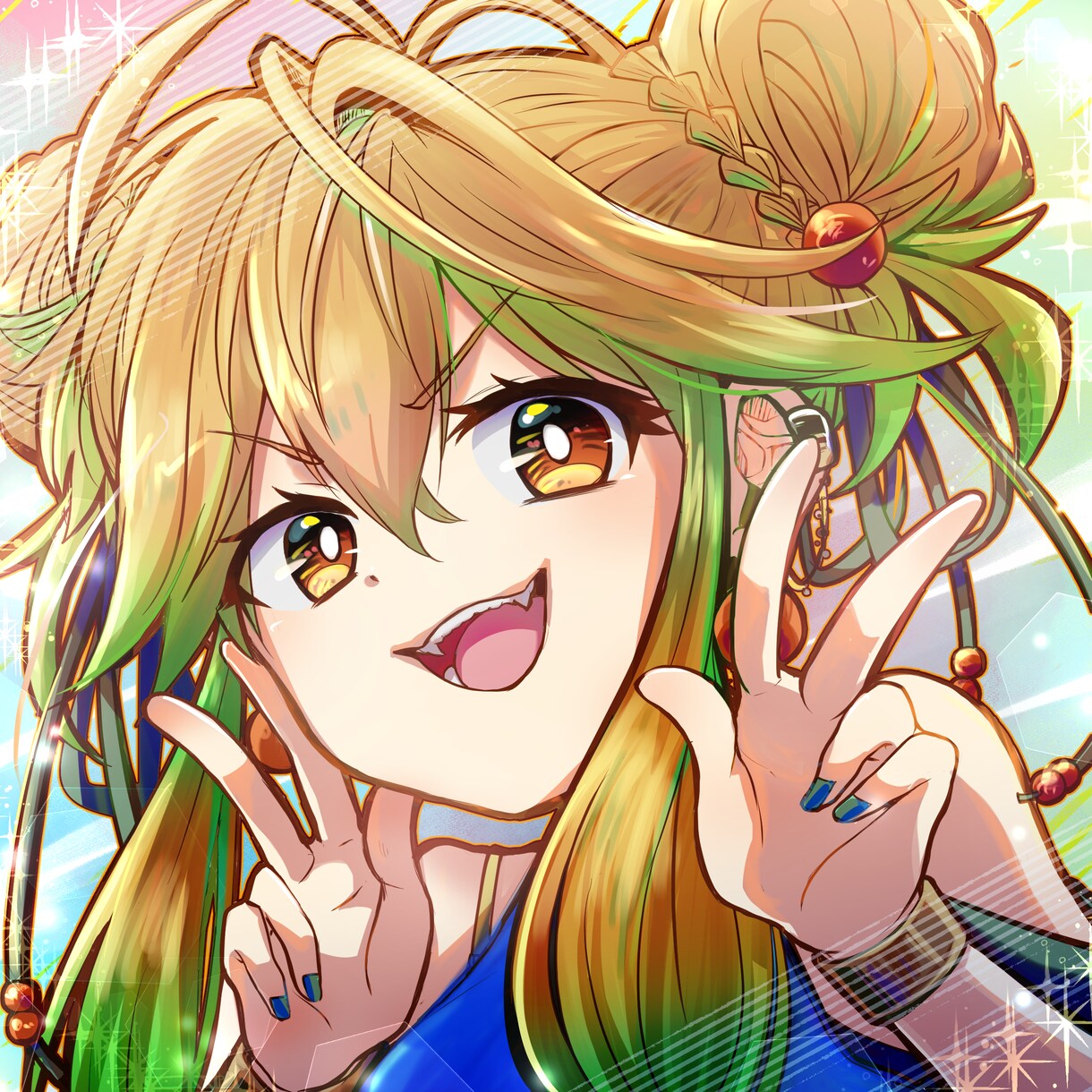 オリキャラ・配信者さんのイラストを描きます オリキャラ・配信活動用イラストが必要な方へ イメージ2