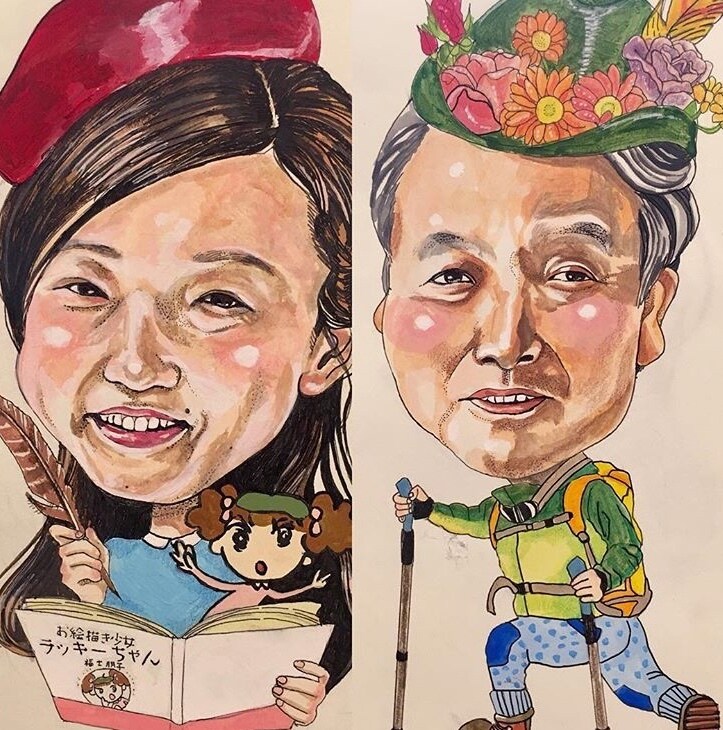 気持ち伝わる！アナログアクリル画描きます ウェルカムボードや、お祝いに！ペットの似顔絵も❤︎ イメージ2
