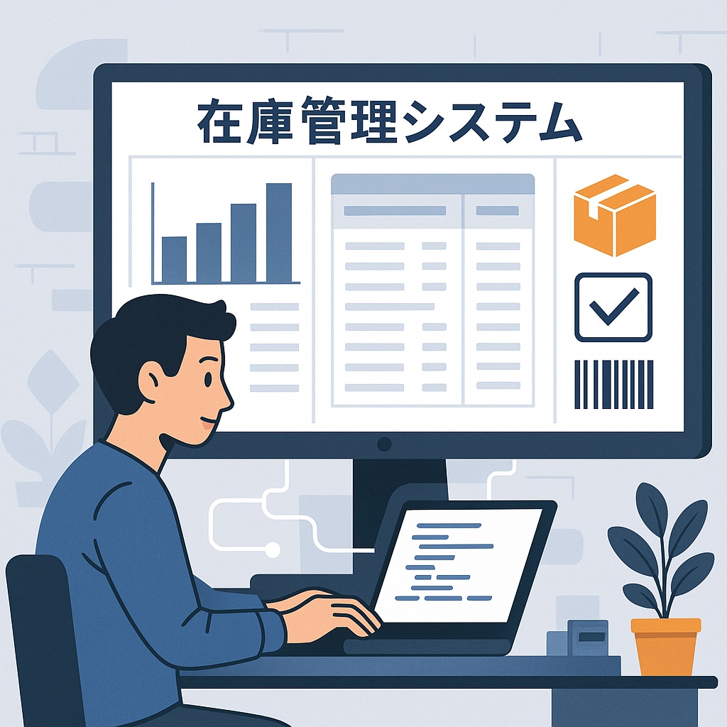 オーダーメイドで在庫管理システムを開発します 業務に合わせて柔軟にカスタマイズ！気軽に相談してください！ イメージ1