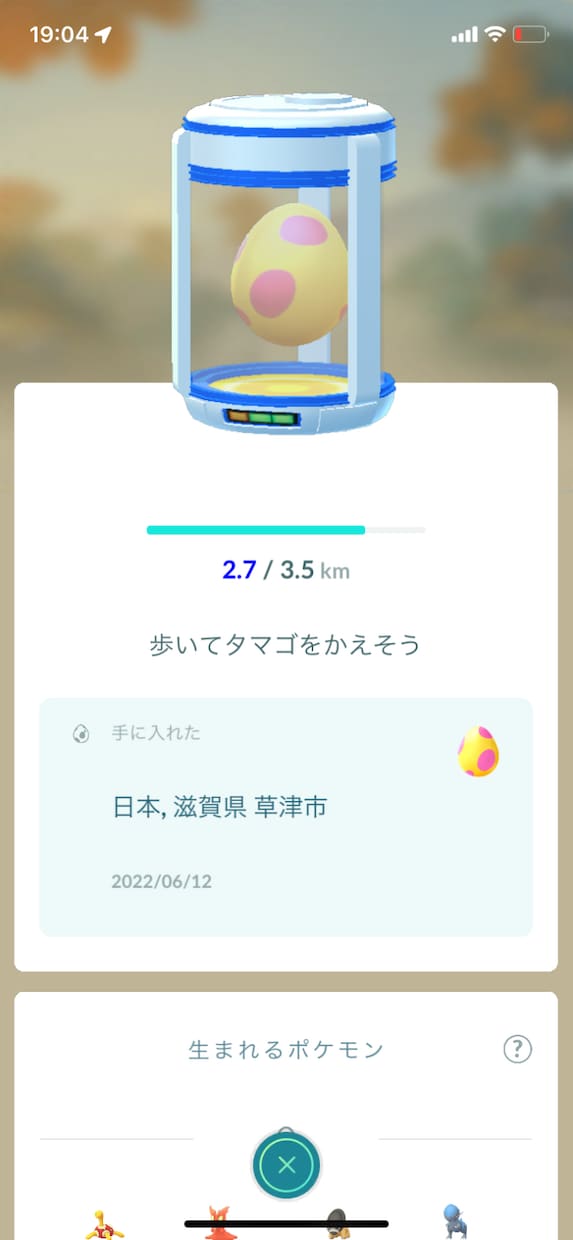 ポケモンGOたまご割ります 歩くのが面倒くさいという方のたまに僕が卵を割ります！ イメージ1