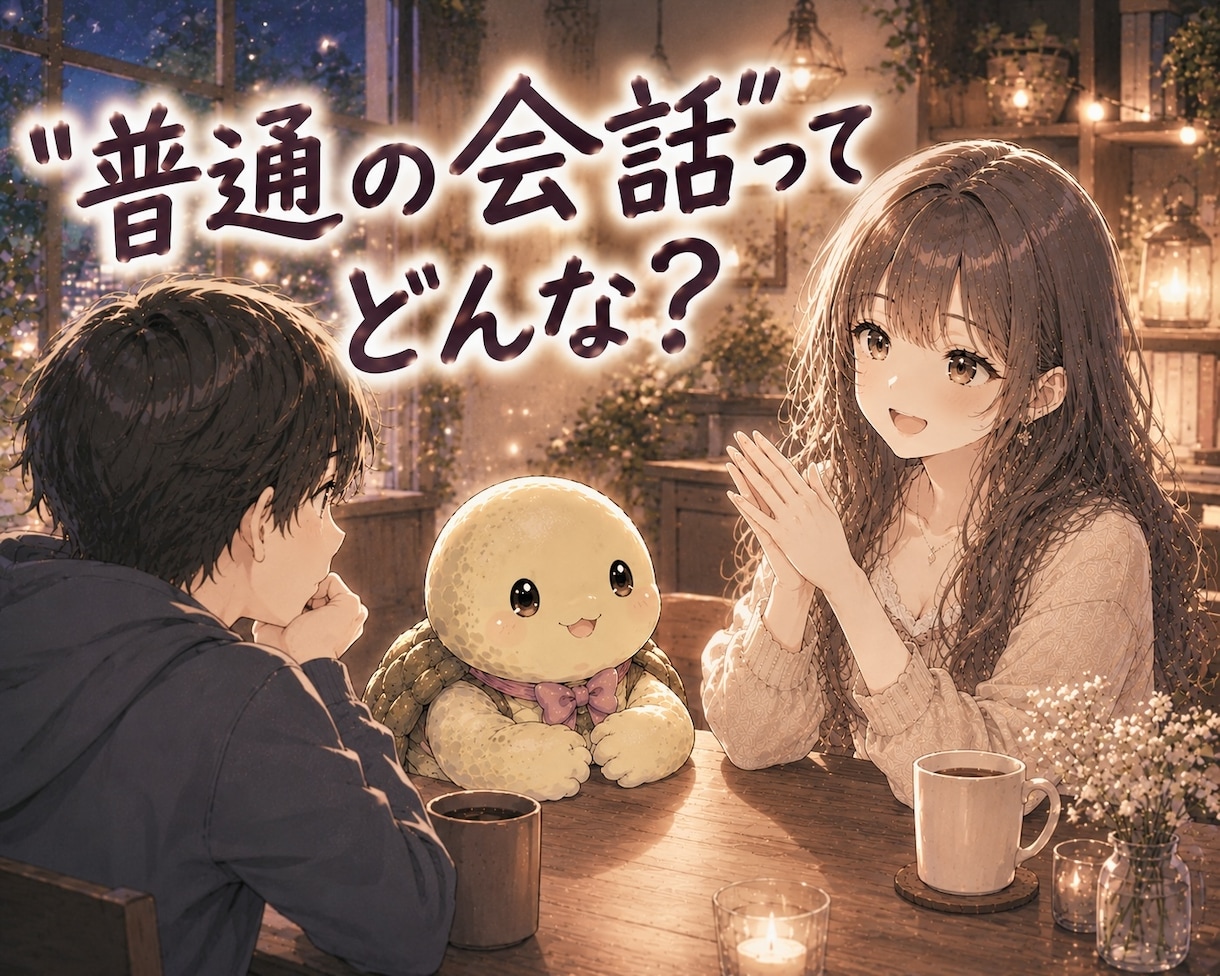 普通がわからない方、普通の会話の整理を手伝います 日常会話、社交辞令、暗黙のルール、返しが思いつかない イメージ1