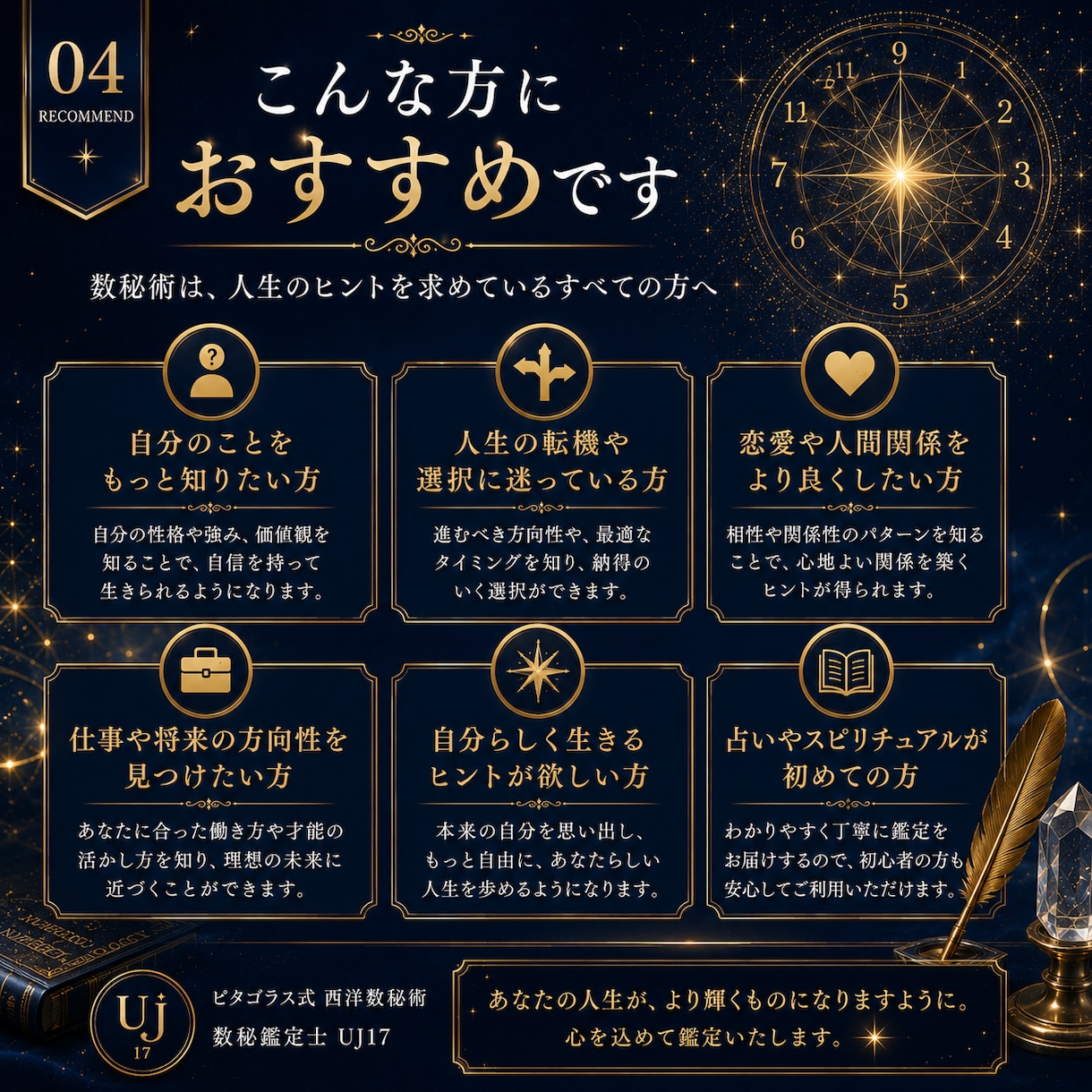 7月だけの特別価格生年月日と名前で本質を鑑定します 本質・才能・仕事・恋愛を丁寧に鑑定PDF鑑定書付き イメージ4