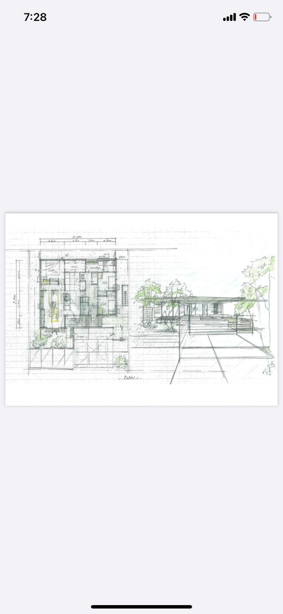 平面図・外観・内観パースを手描きで作成します 手描きならではの資料作成を行います！ イメージ1