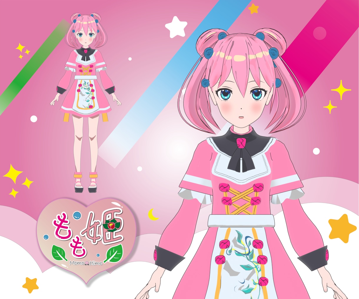 コスパ最強！オリジナル3D VTuber創作します イラスト不要！ロゴ無料！OBSの配信設定まで一括で承ります！ イメージ3