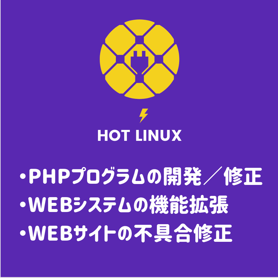 ツールや小型システムの作成／既存システム改修します PHPプログラムを使って小型のプログラムを作成します。 イメージ1