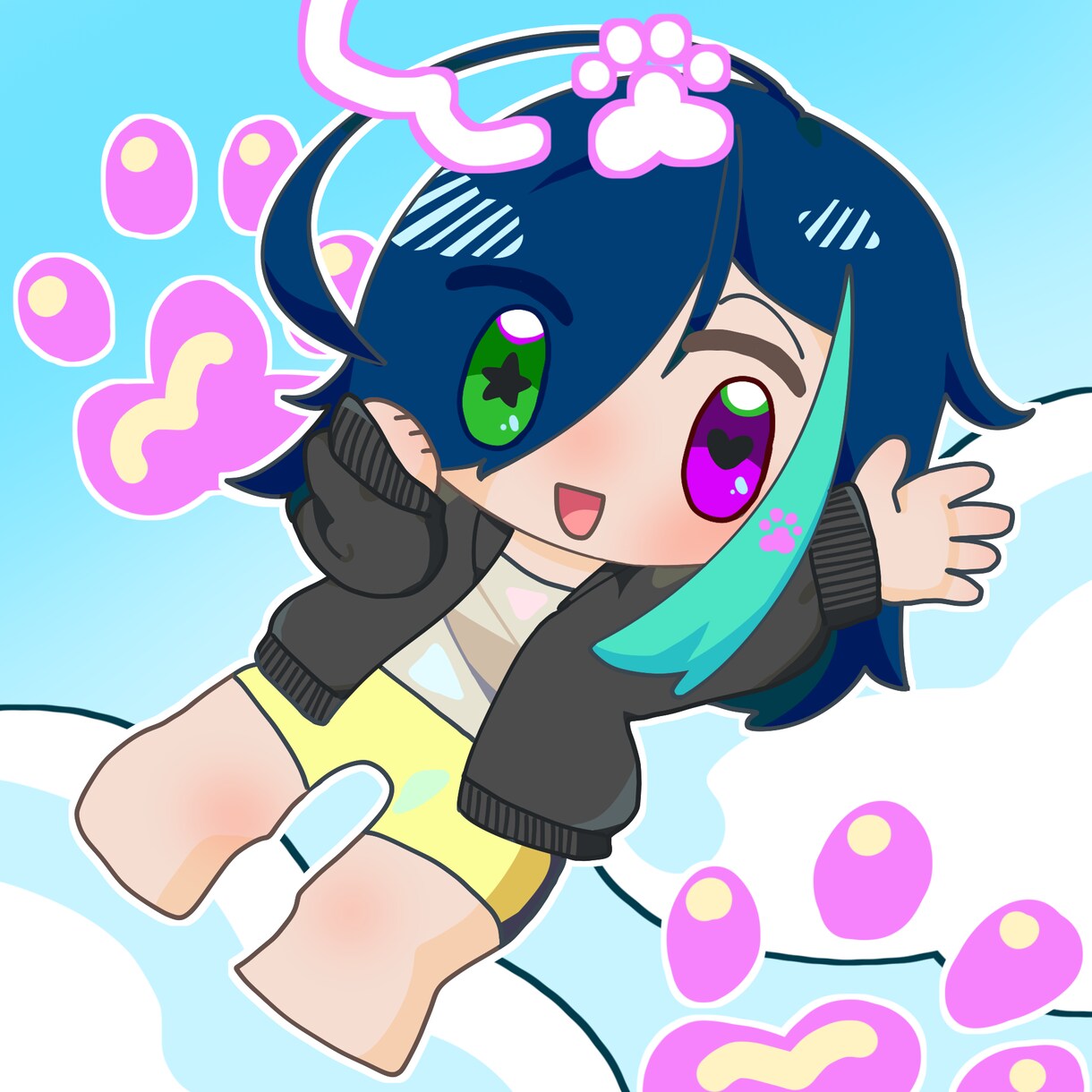あなただけのかわいいイラスト制作をします 歌みた、動画内イラストなどに使えるイラスト制作をします。 イメージ5