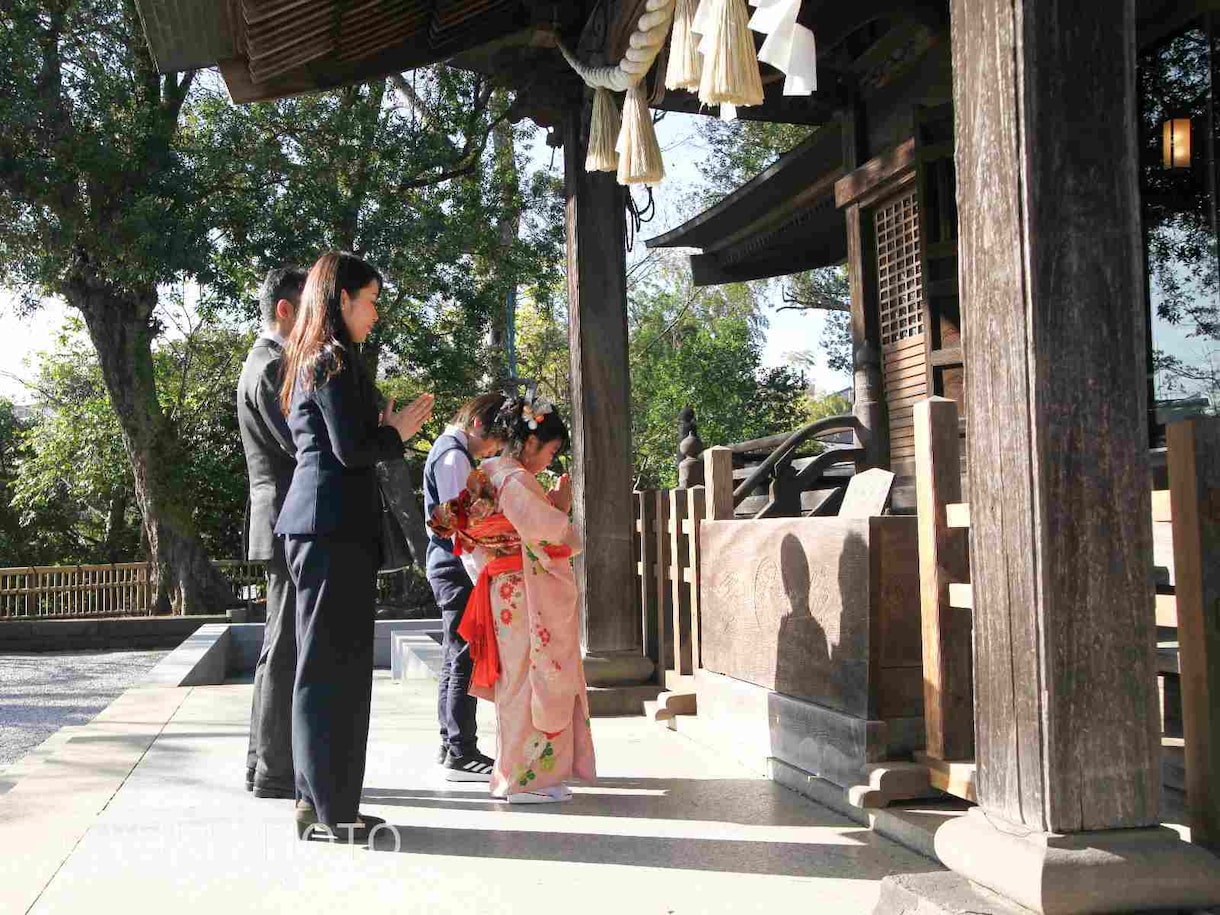 横浜で女性カメラマンが七五三撮影します 自然な笑顔と家族の温かい瞬間を残します イメージ7