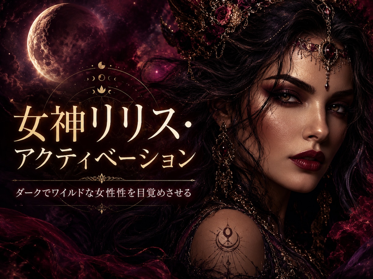 女神リリス・アクティベーションします 自信を高め、ワイルドな女性的側面の開花 イメージ1