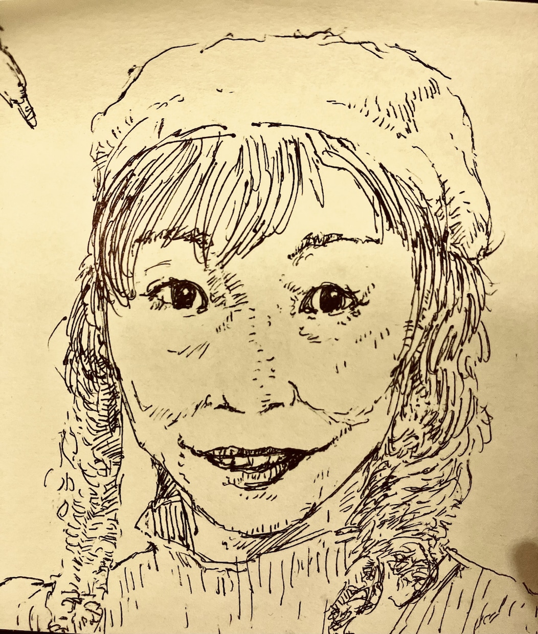 あなただけのオリジナル似顔絵描きます どこか味のある不思議なタッチで描きます。 イメージ4