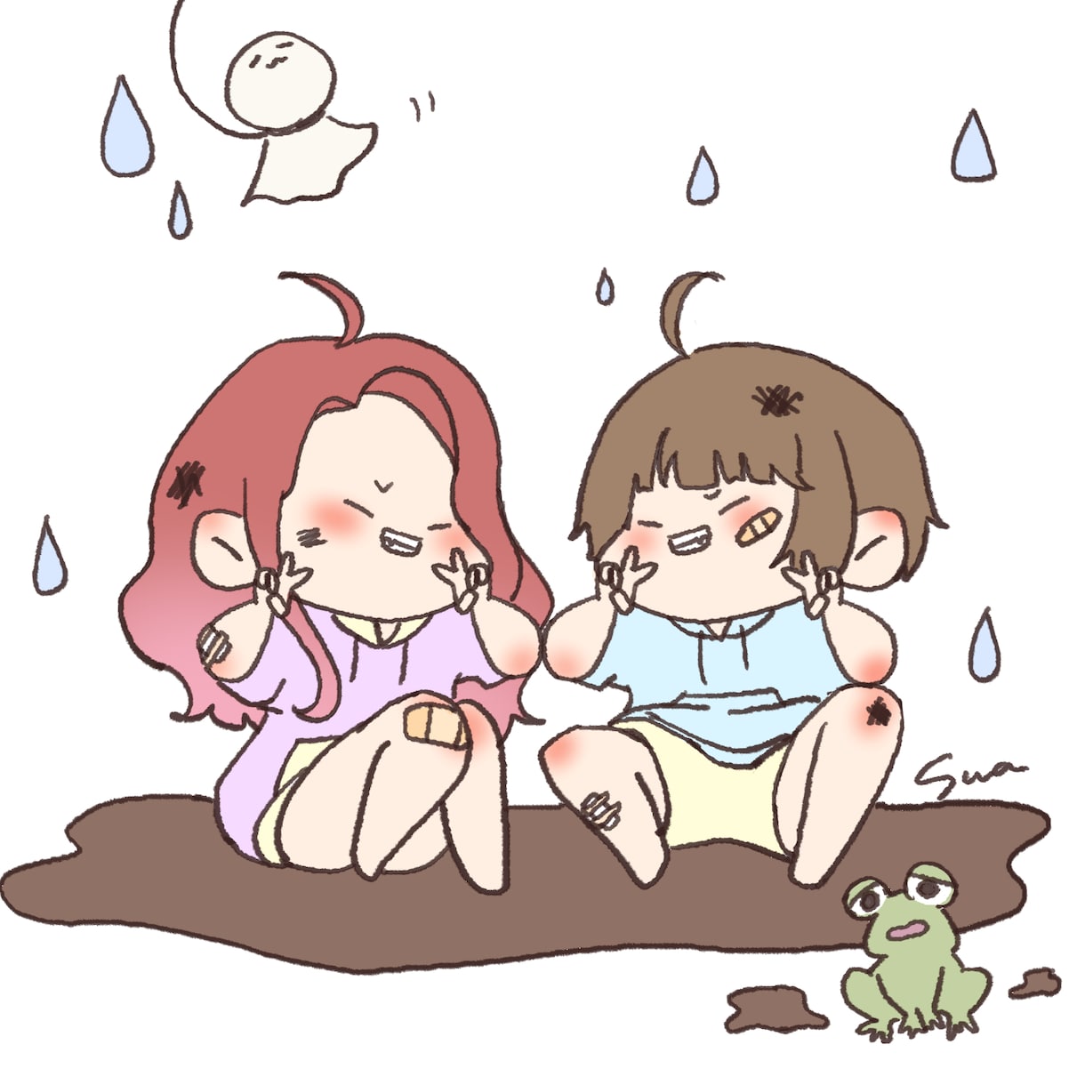 かわいいオリジナルミニキャラお描きします 用途に合わせた安く早く可愛いミニキャラを！ イメージ3
