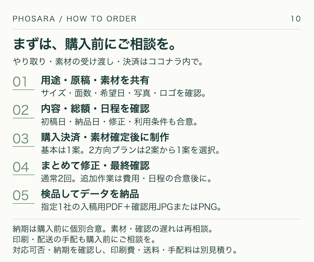 チラシ・フライヤーを見やすく制作します 伝えたい情報を整理し、読みやすい一枚に仕上げます イメージ10