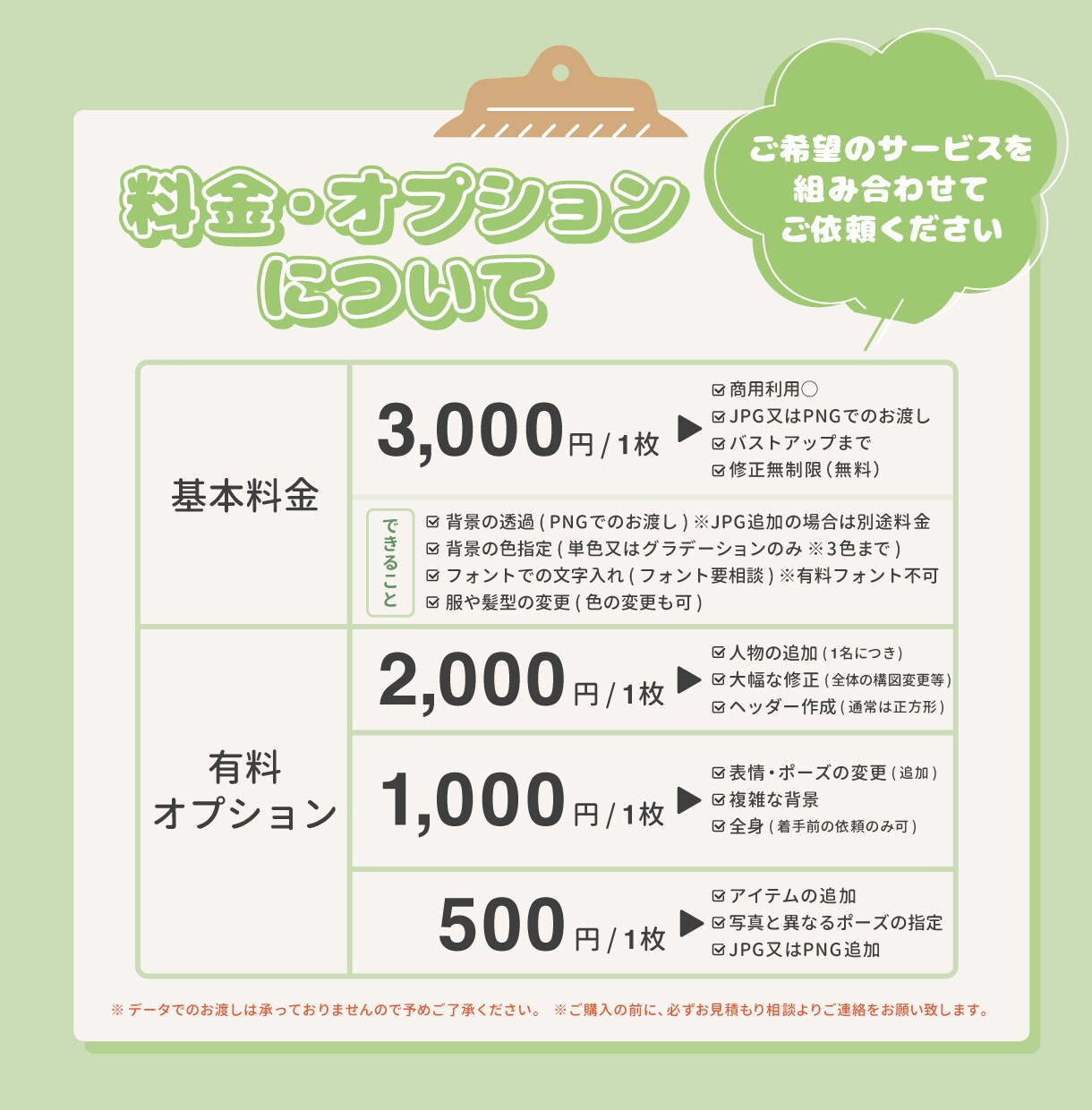 商用OK！SNS用のイラストアイコンを制作します 個人・ビジネス用のアイコンで迷っている方にオススメ！ イメージ3