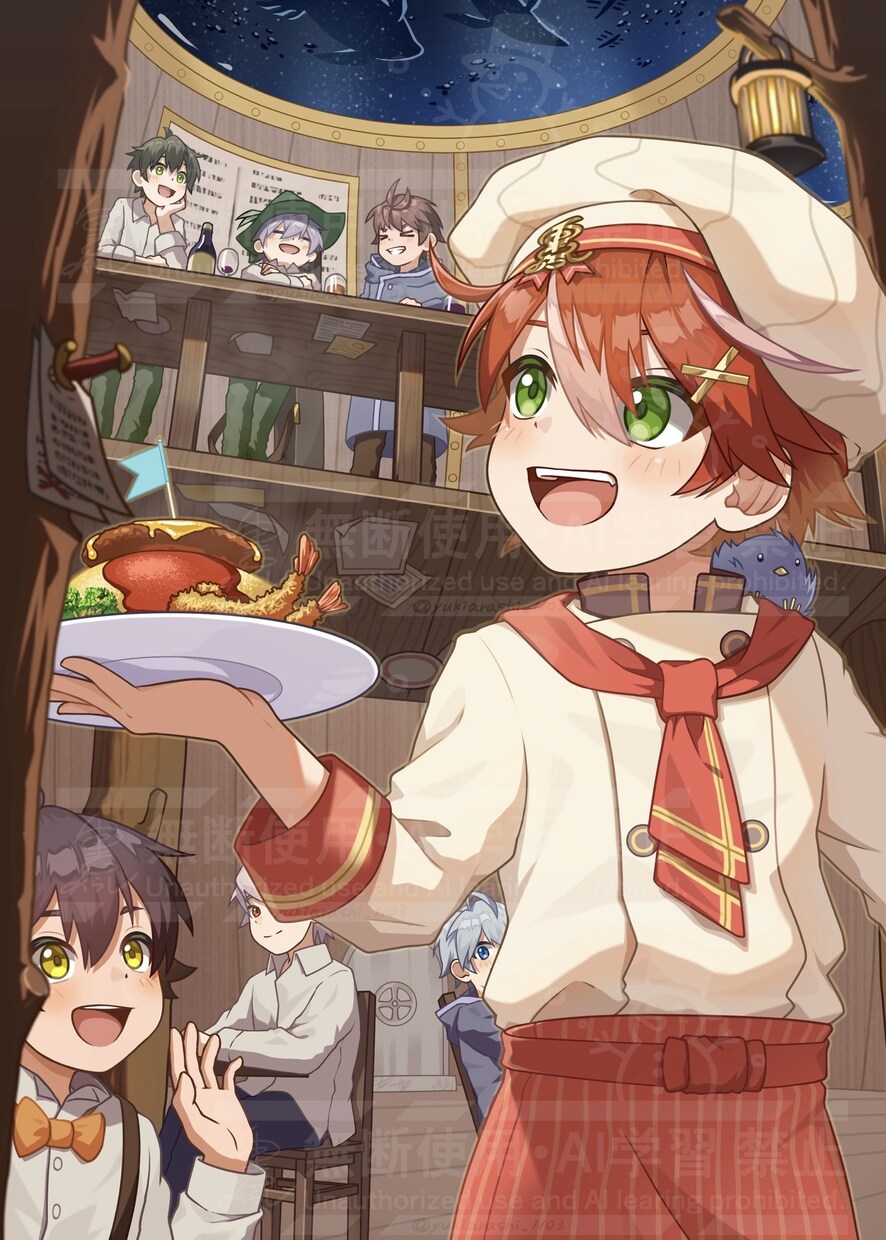 かわいい男の子のイラストを描きます 背景込、歌みたなどのイラストを描きます！ イメージ2