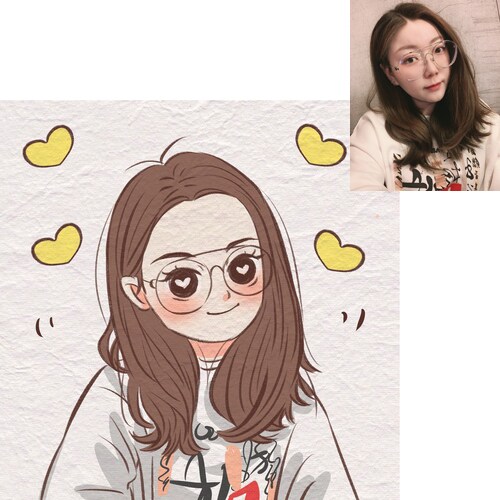 写真を元にかわいい似顔絵イラスト描きますます ☆アイコンや名刺、ブログなどに！ イメージ5