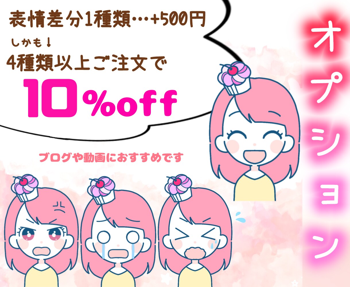 ゆるくシンプルな可愛い似顔絵描きます 妖精みたいに可愛いあなたの分身作ってみませんか？ イメージ5