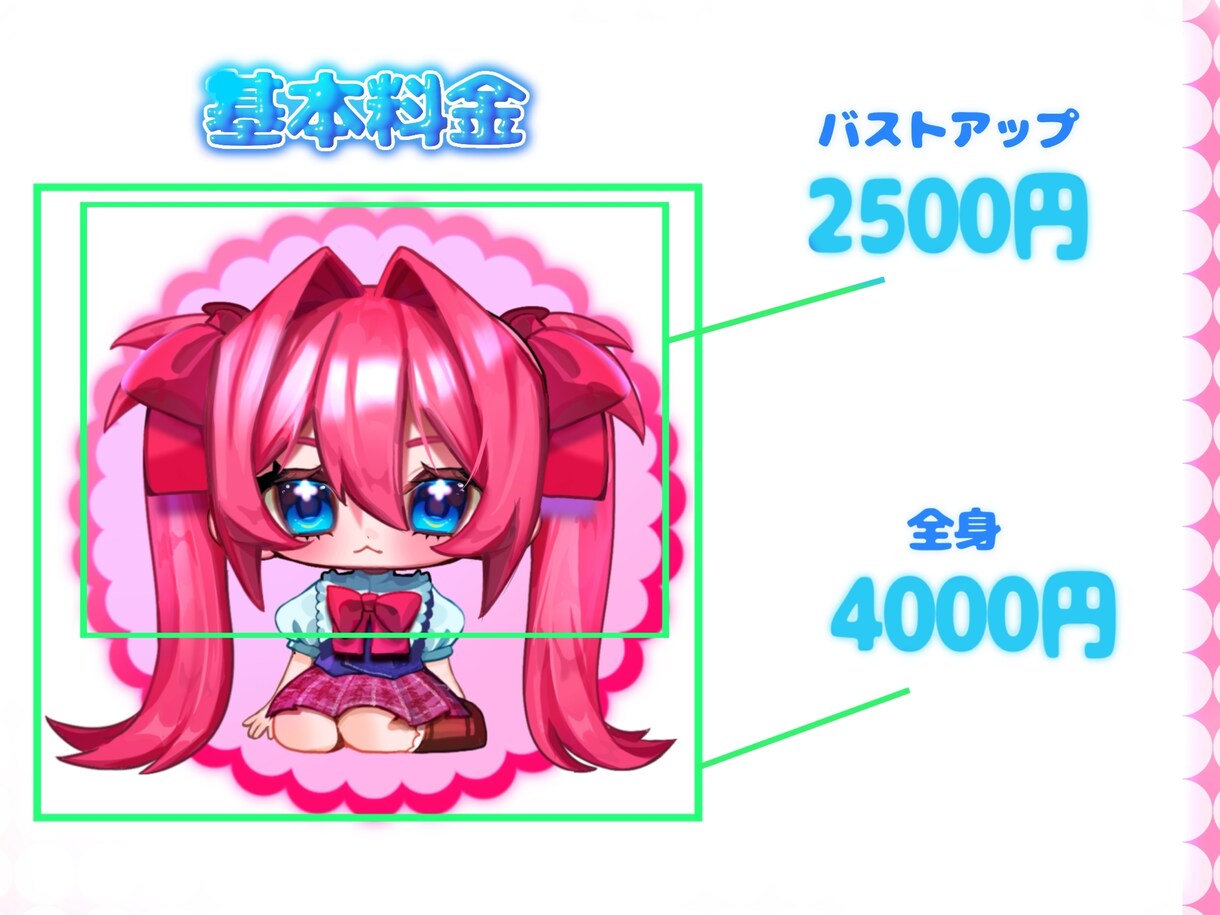 差分無料！キラキラポップなSDイラスト描きます 商用利用OK・最短７日！あなたの“好き”を世界一魅力的に イメージ2