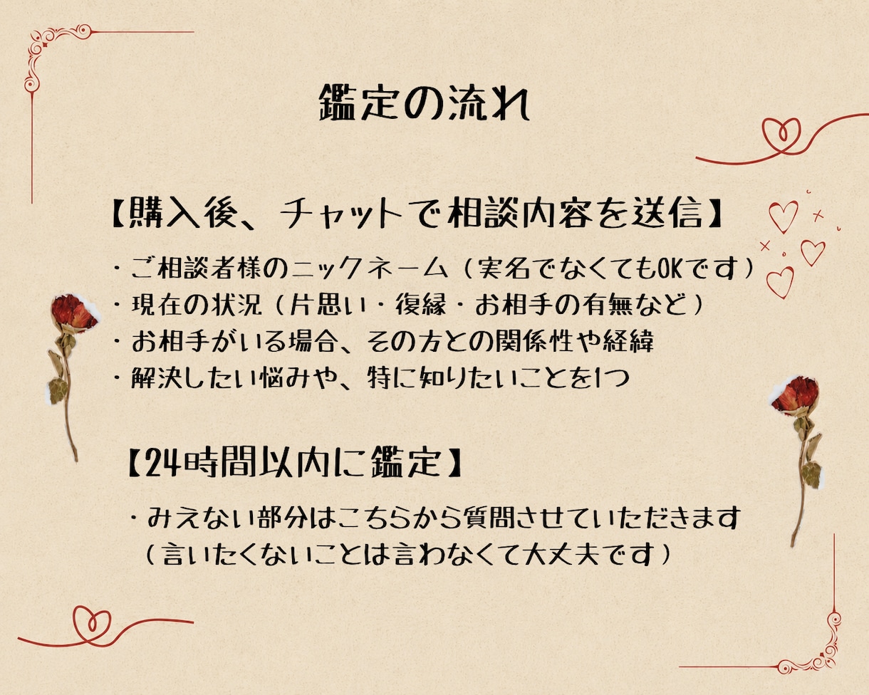 24時間以内に鑑定◆心のモヤモヤを解消します あなたの心の声を聞かせてください。 イメージ6