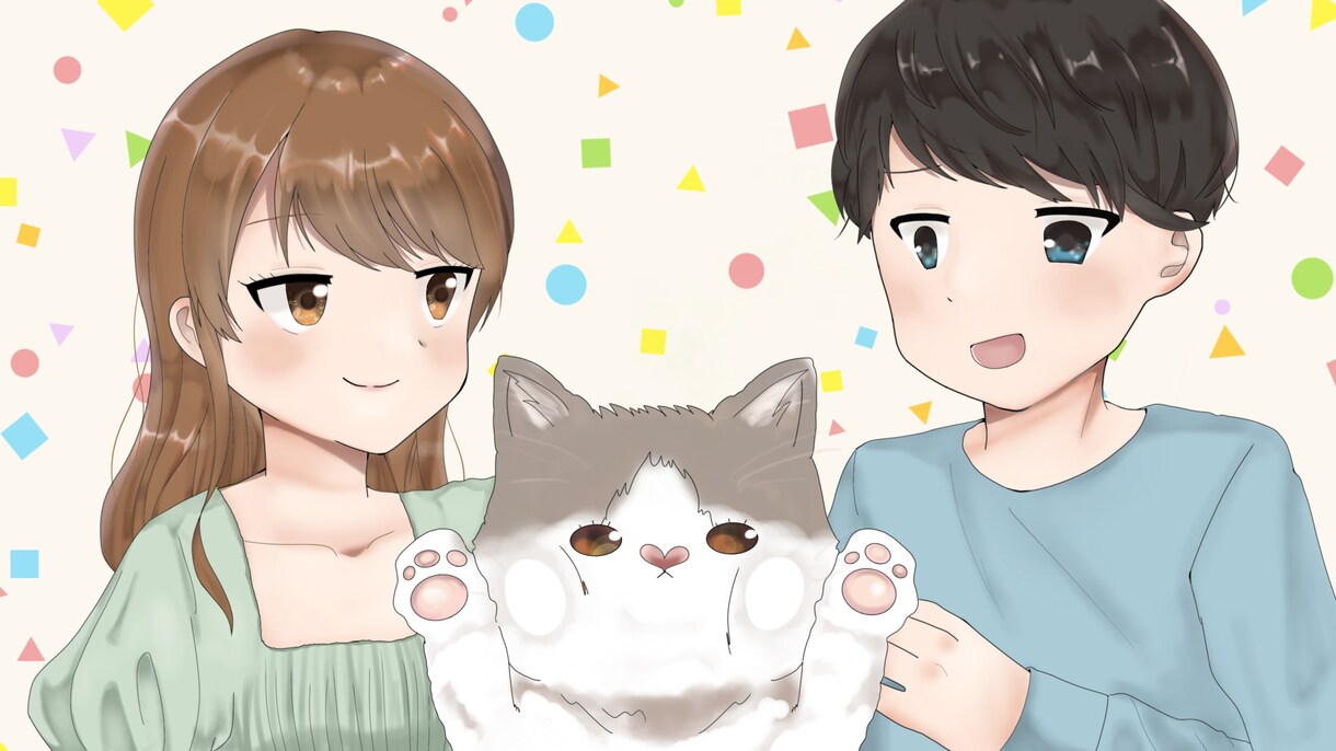 アイコン、サムネ、アイキャッチつくります！描きます 可愛らしいオリジナルのアニメイラスト作成！ イメージ2