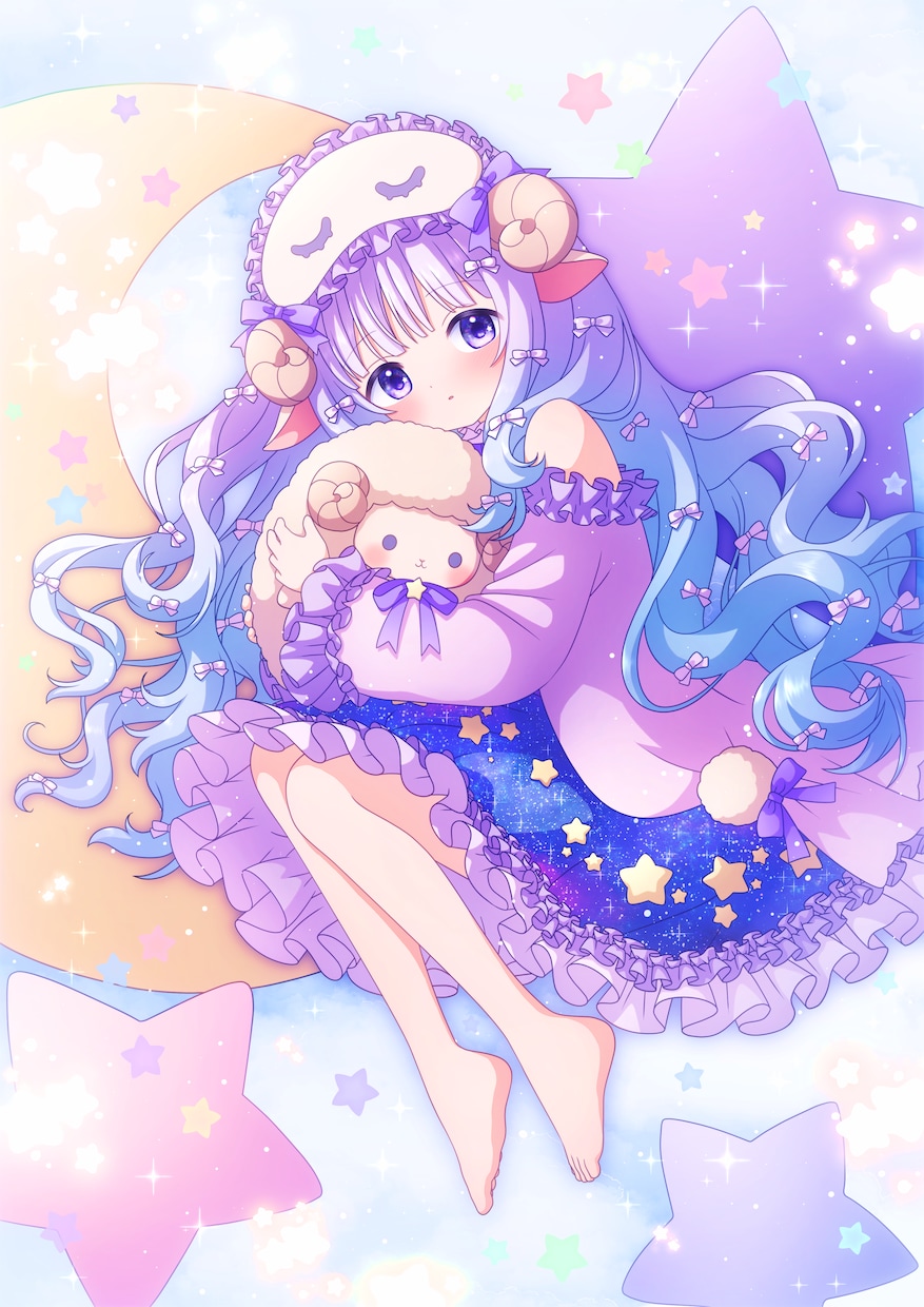 スピード納品・最短即日！可愛いイラスト描きます フリルが沢山の衣装やパステルカラーのゆめかわイラストも！ イメージ7