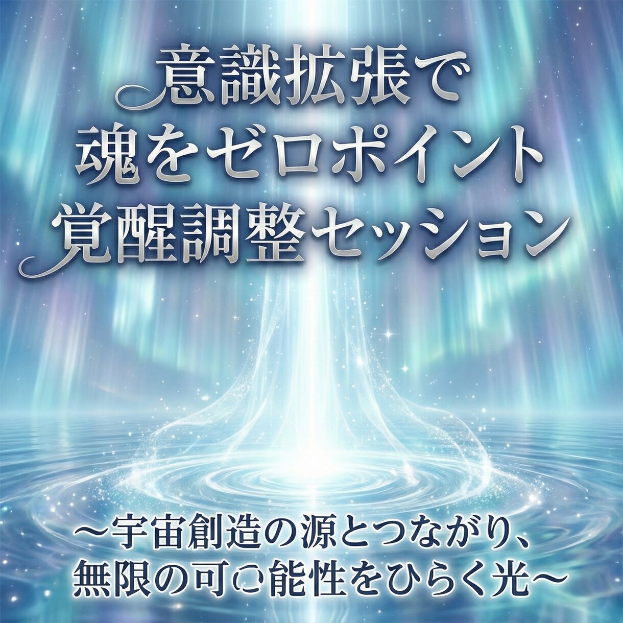 意識拡張で魂をゼロポイント覚醒調整セッションします 〜宇宙創造の源とつながり、無限の可能性をひらく光〜 イメージ8