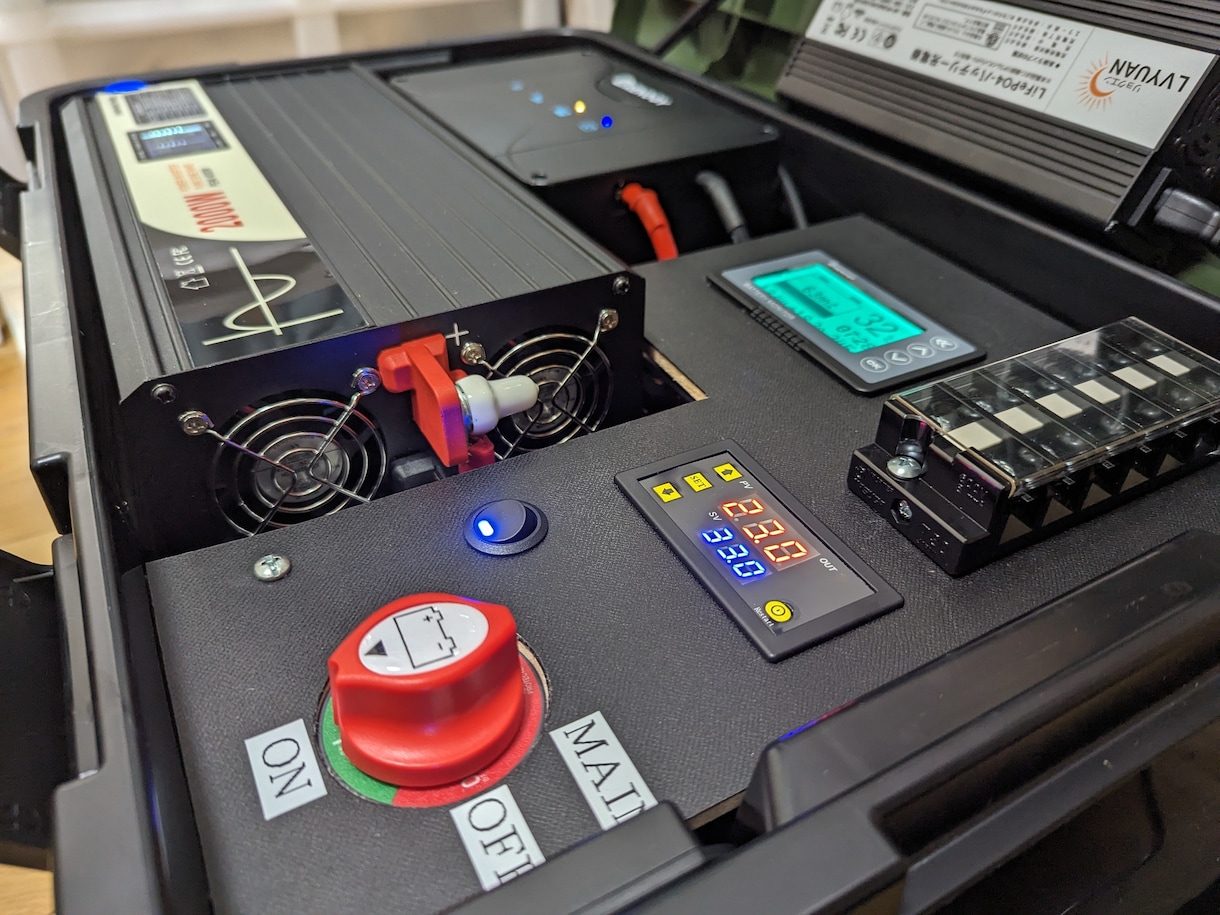 持運び積替可能なサブバッテリーシステムを作成します あなた専用パッケージ、簡単快適なクリーンエネルギーBOX！ イメージ3