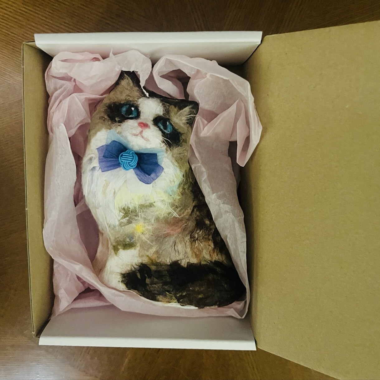 ペットの猫ちゃんのかわいい張子人形をつくります こだわりは可愛く！優しい風合いの張子です イメージ10