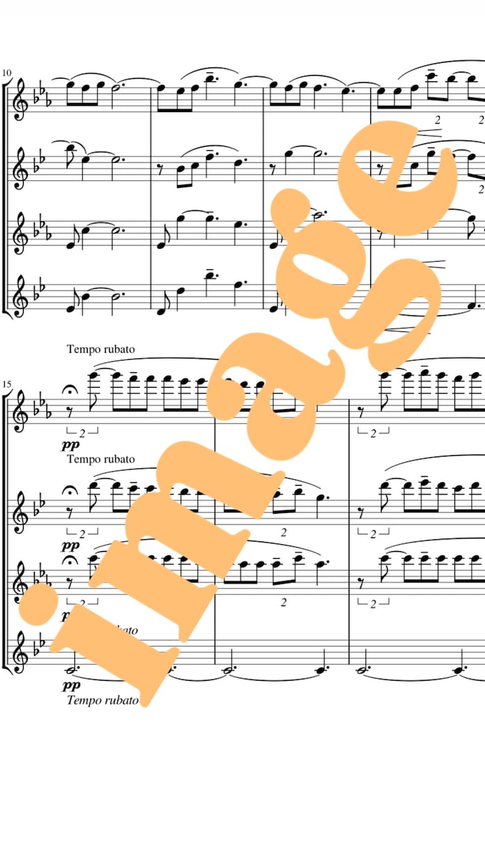 音源から耳コピをしオリジナル譜面を作成します ボーカル譜・ピアノ（初級〜上級）・ピアノ弾き語り・管楽器等 イメージ2