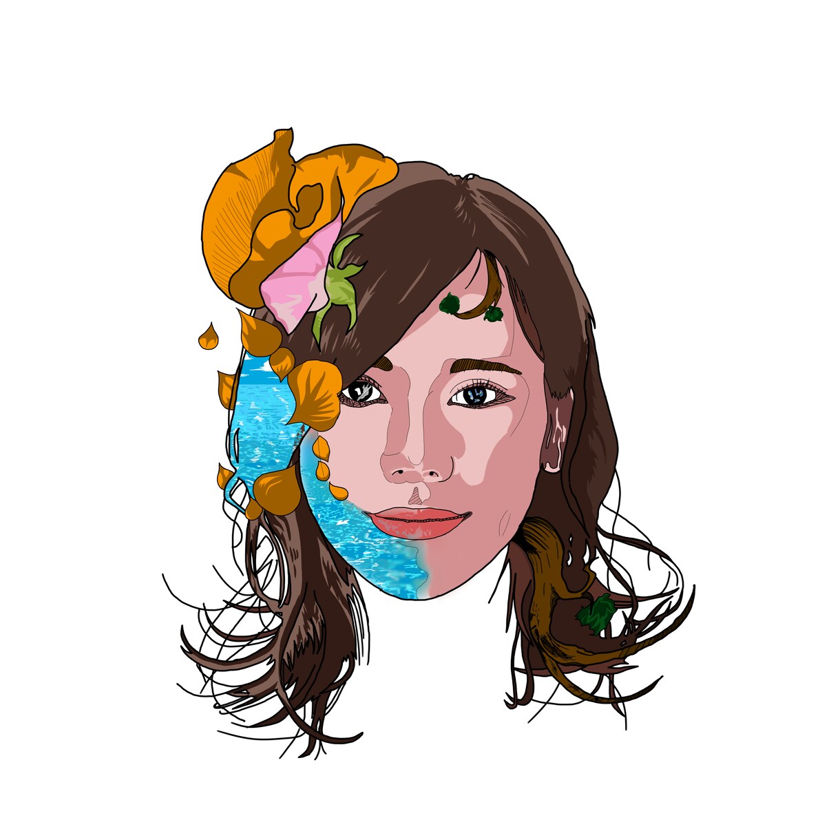 元ネット番組ディレクター。イラスト制作いたします 白黒が基調の、リアルとポップを丁度よく混ぜたイラストです。 イメージ4