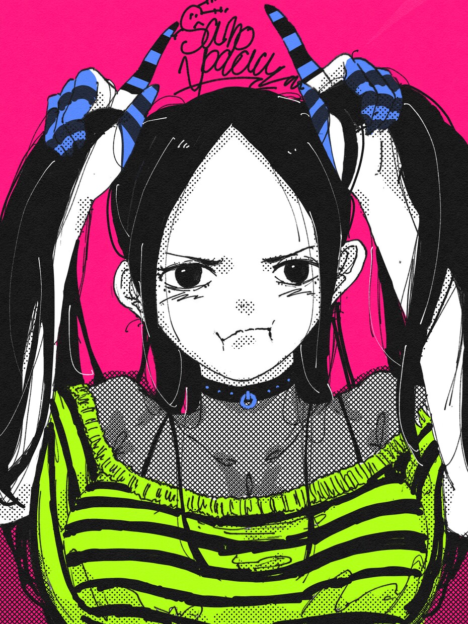 ポップでかわいい人物イラスト制作します グッズ、挿絵、アイコンなどに使えるイラストをご提供いたします イメージ8
