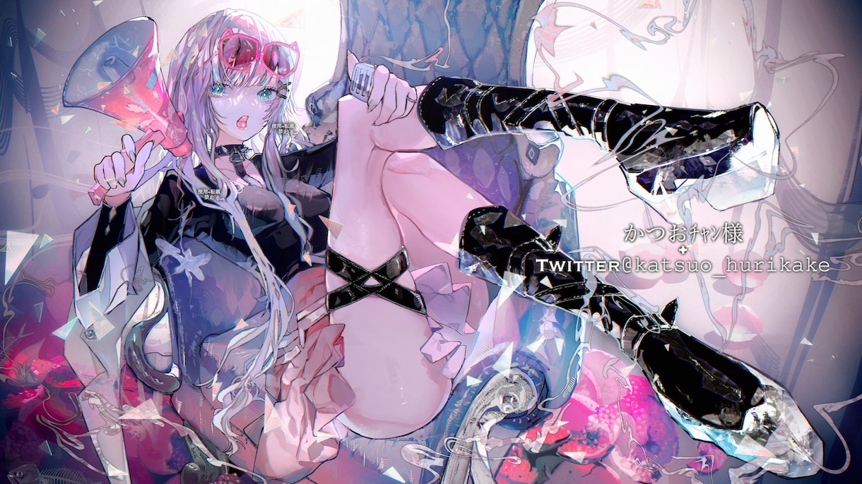 透明感ある厚塗り一枚絵、立ち絵を描きます MVイラスト、表紙イラスト、グッズ等におすすめです。 イメージ3