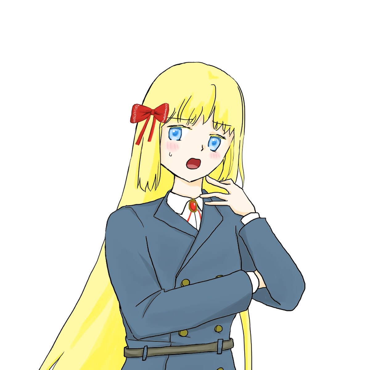 完成品の女性キャラクター立ち絵を販売します TRPGや自作ゲームなど使い方はあなた次第です！ イメージ7