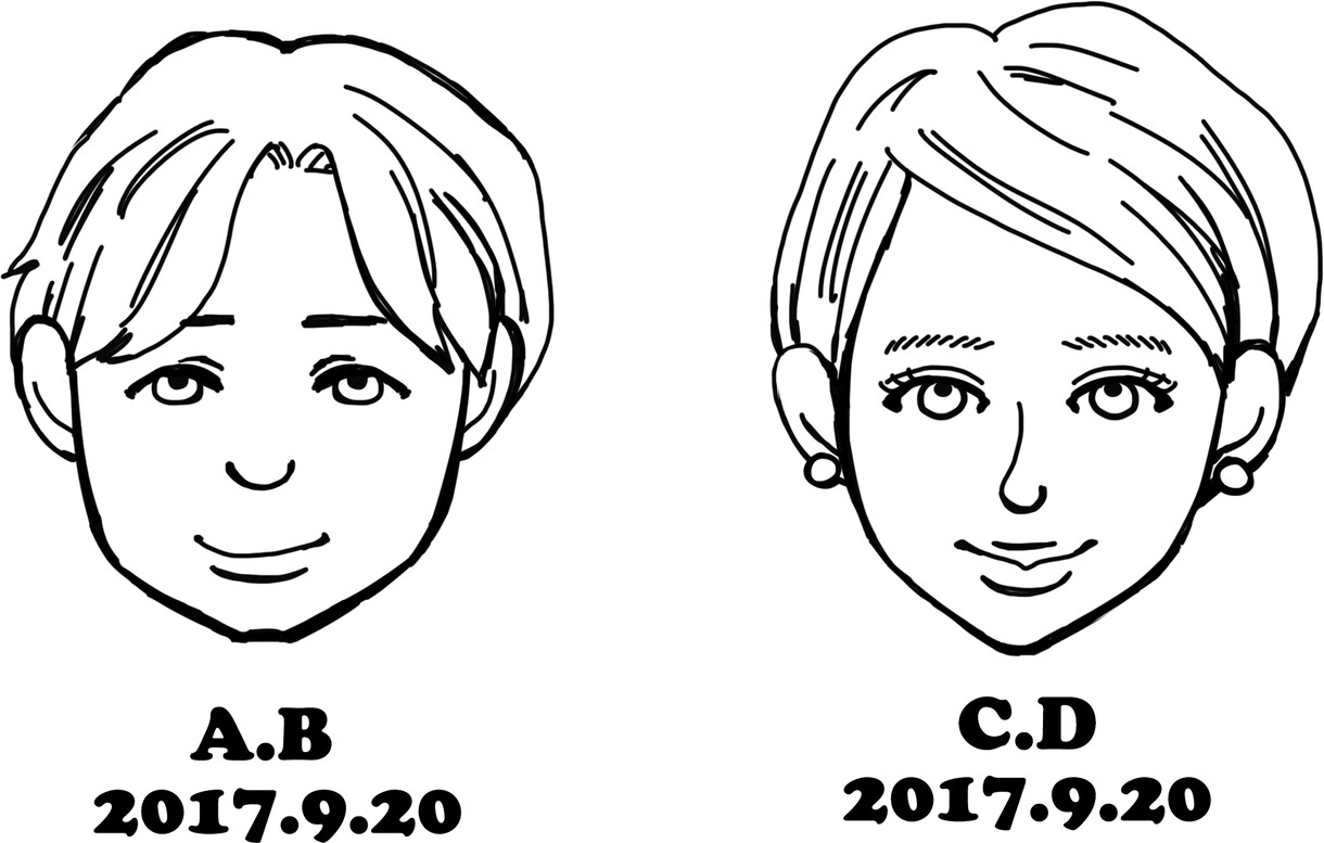 似顔絵アイコン作成します SNSなどに使用できるアイコン作成致します！ イメージ1