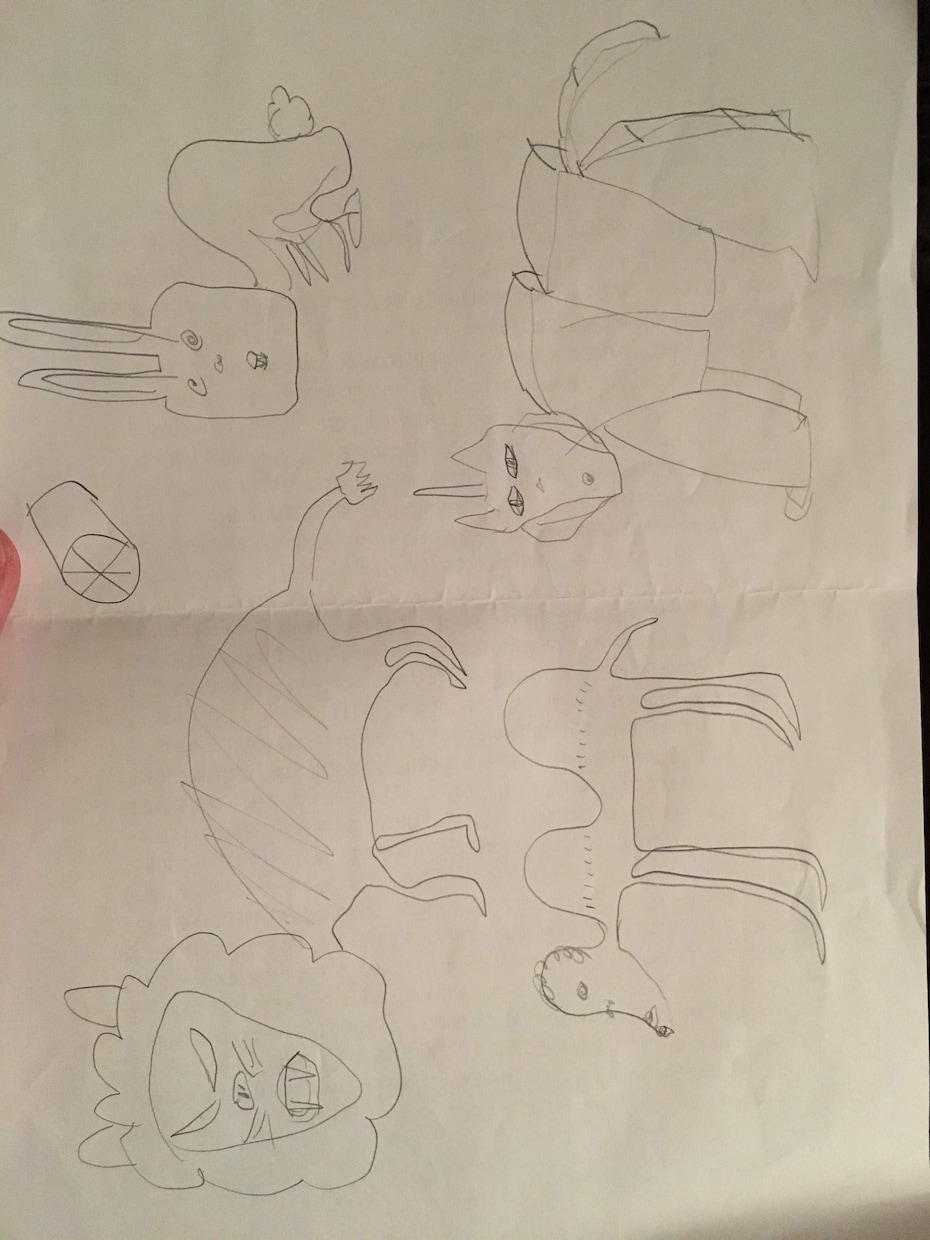 笑顔になれる下手くそな似顔絵を書きます 下手くそすぎて、自然とみんなで笑い合える。 イメージ3