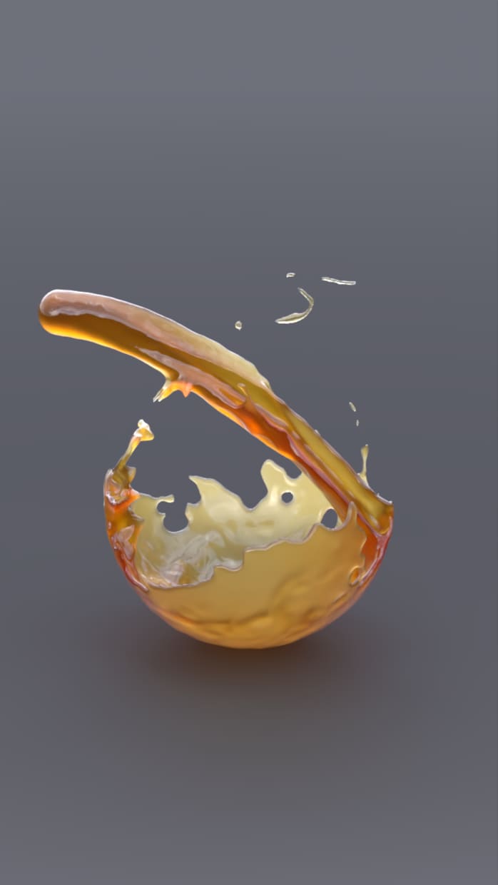 水・液体の飛沫CGアニメーションを制作します 「AIで作った感」が出ない液体表現。商品の形もロゴもそのまま イメージ4