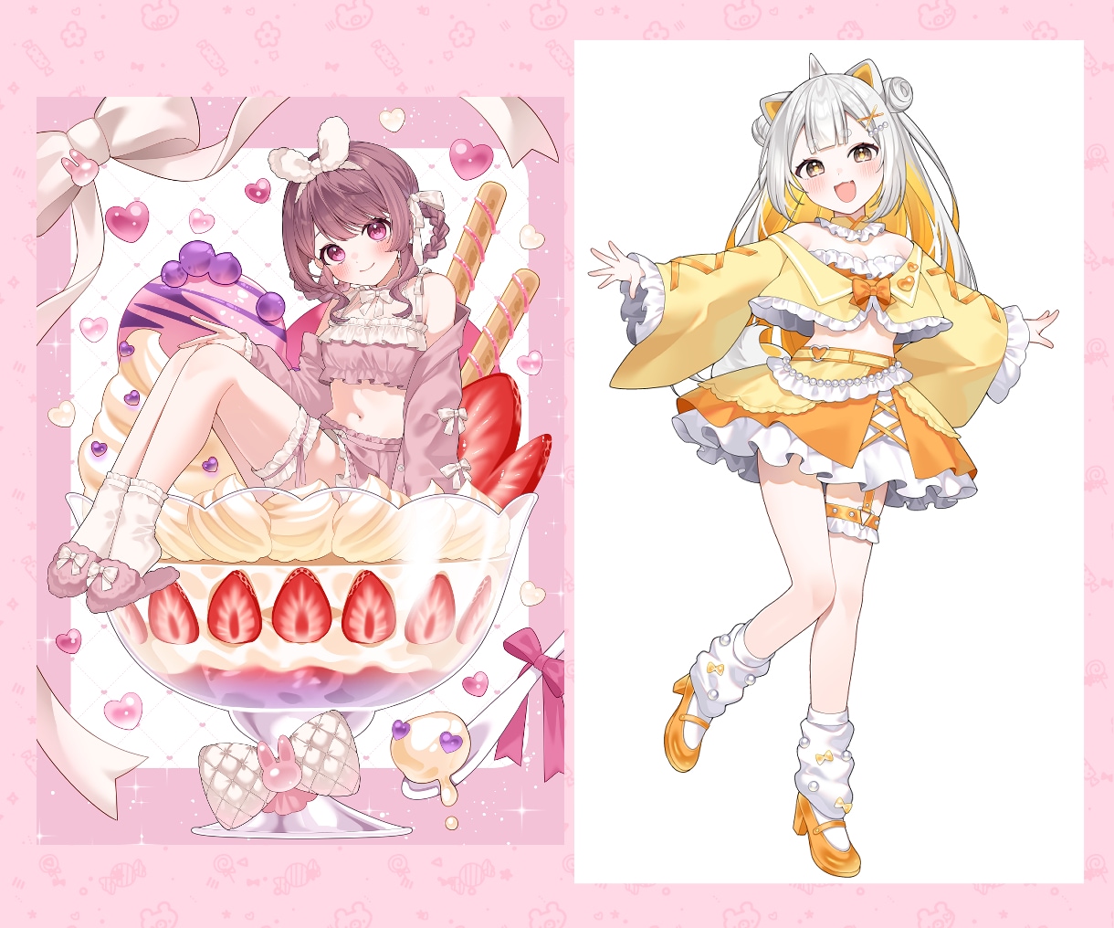 アイコンや全身イラスト描きます Vtuber様、キャラクター、グッズイラスト描きます イメージ8