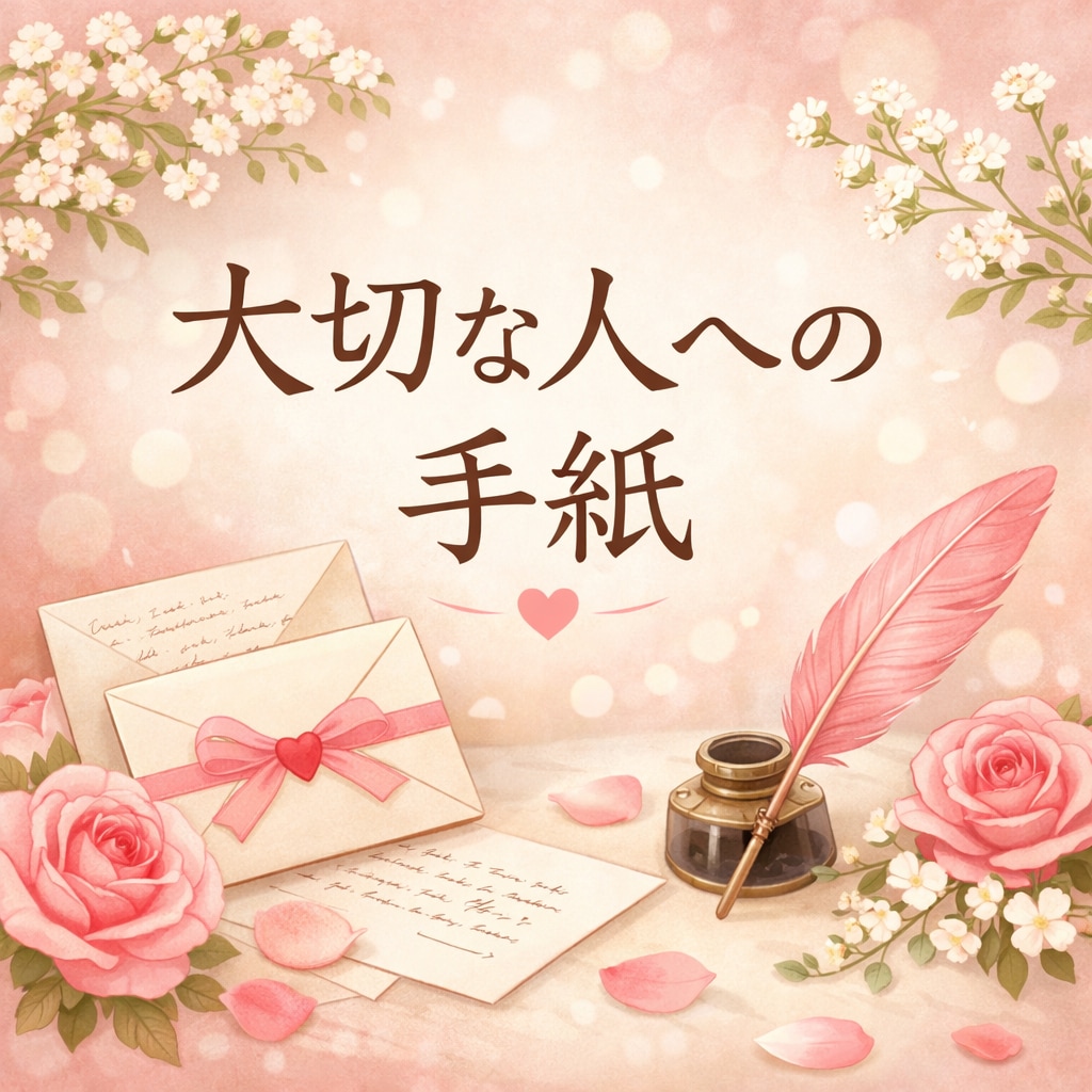 大切な人への手紙を心を込めて作成します 恋人・家族・友達へ。あなたの気持ちを、心に届く言葉にします イメージ1
