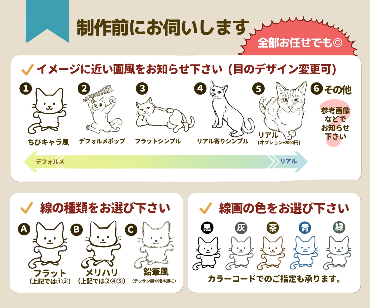 ビジネス可◎動物・人物の線画イラスト描きます カラーにも◎ロゴ・刺繍・挿絵・アイコン・Ai入稿に対応 イメージ9