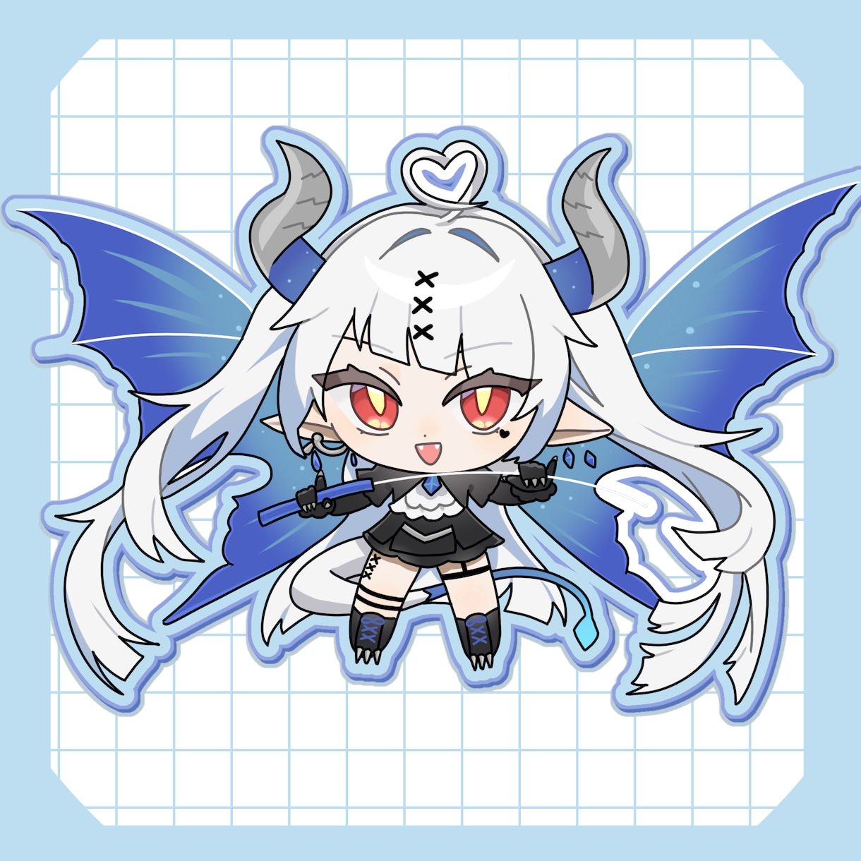 安価でかわいいミニキャラ・SDイラスト描きます 商用利用◎グッズ/動画/配信などでご利用いただけます！ イメージ2