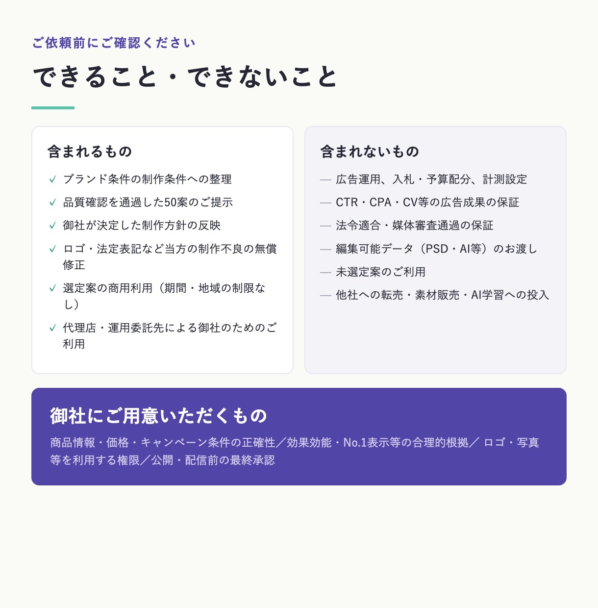 50案から選べる広告バナーを制作します 広告バナー50案から、選んだ10案を正式納品 イメージ7