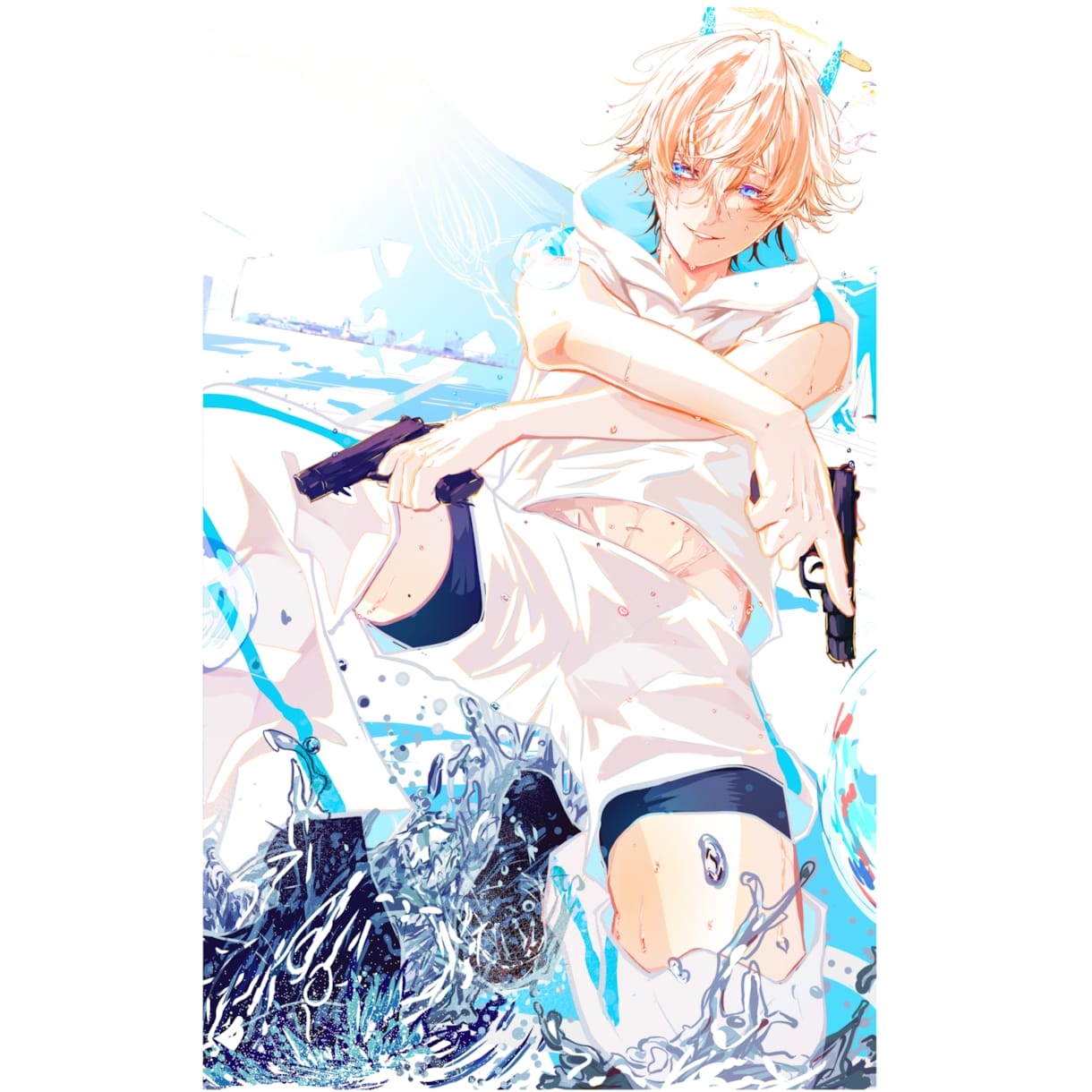 最安値！透明感のあるイラストを描きます 鮮やかで魅力的なキャラクターを描きます！ イメージ1