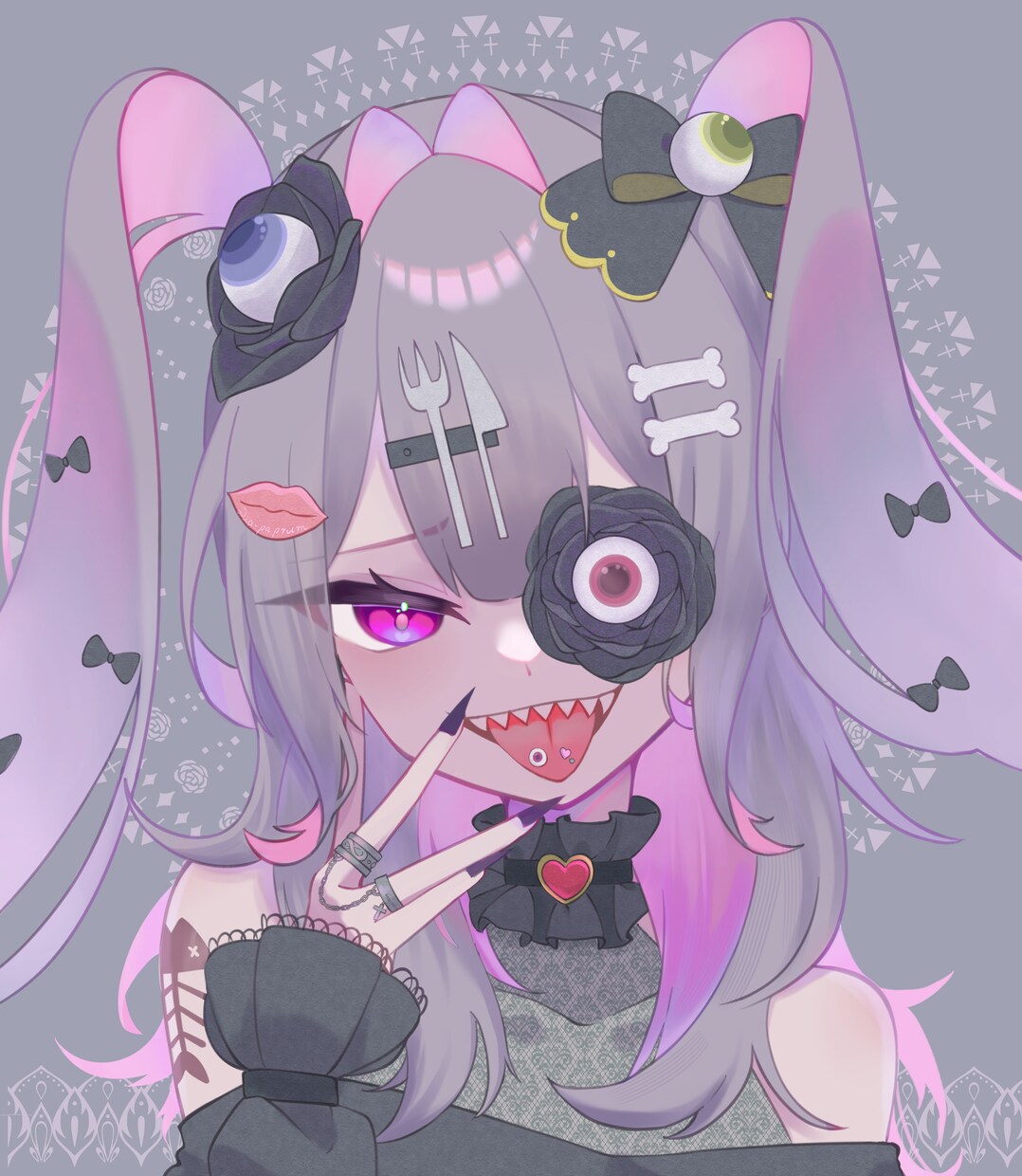 バストアップイラスト描きます アイコンにも使えるバストアップイラスト作成します イメージ5
