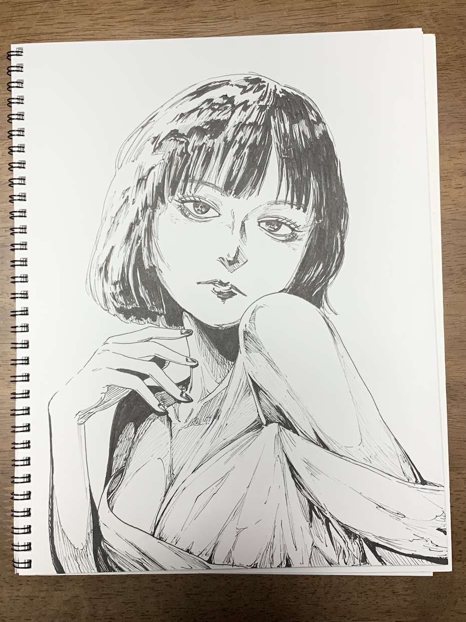 漫画に入ったような、白黒似顔絵お描きします！ます 普通の似顔絵とはちょっと違う、命を吹き込んだ似顔絵です！ イメージ3