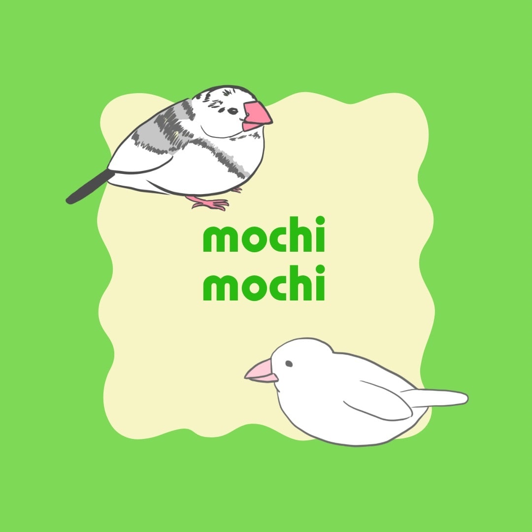 文鳥のオリジナルイラスト描きます 文鳥オタクの飼い主さん、ご家族、ご友人へのプレゼントに最適 イメージ3
